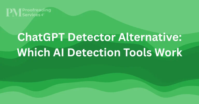 ChatGPT Detector Alternative Which AI Detection Tools Work