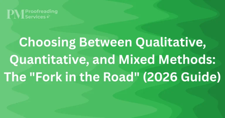 Choosing Between Qualitative, Quantitative, and Mixed Methods The Fork in the Road (2026 Guide)