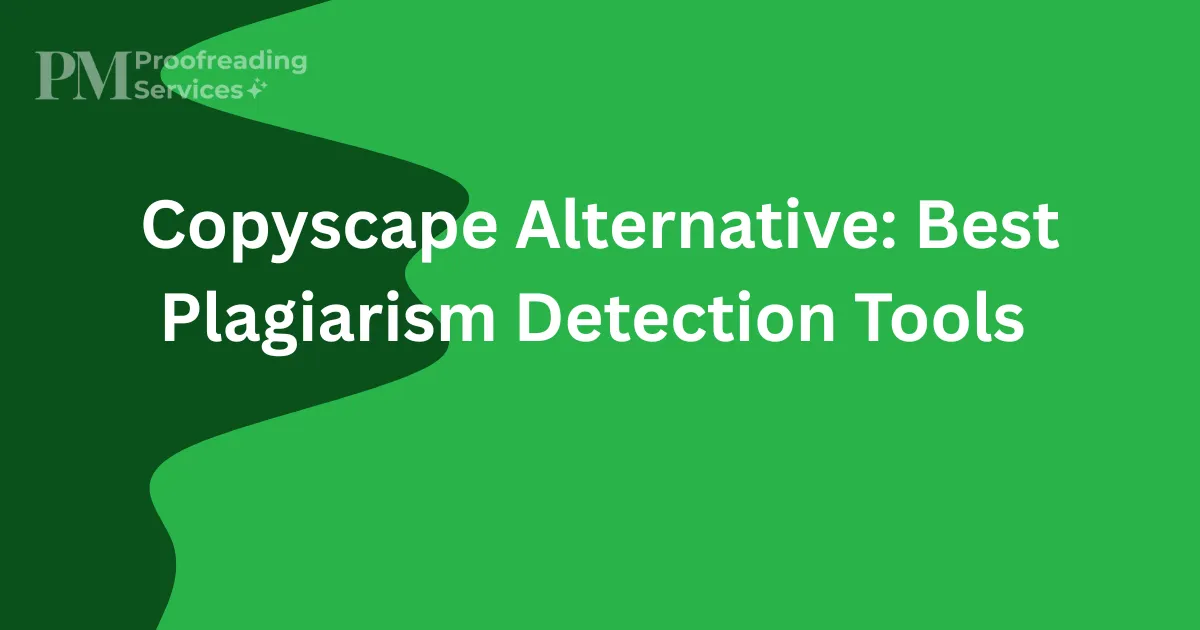 Copyscape Alternative Best Plagiarism Detection Tools 2026