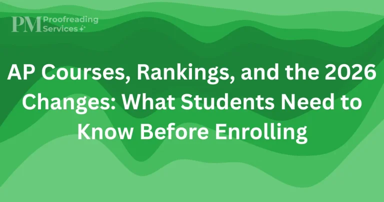 AP Courses, Rankings, and the 2026 Changes What Students Need to Know Before Enrolling